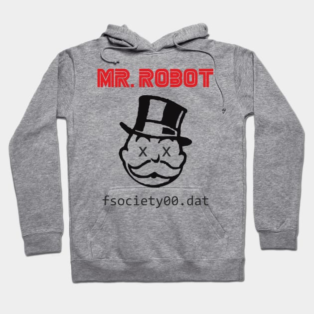 MR. ROBOT Hoodie by Charlie_Vermillion